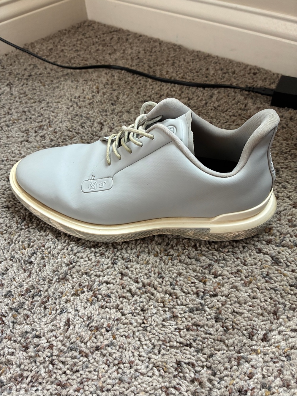 G/FORE Men's Light Gray Golf Shoes